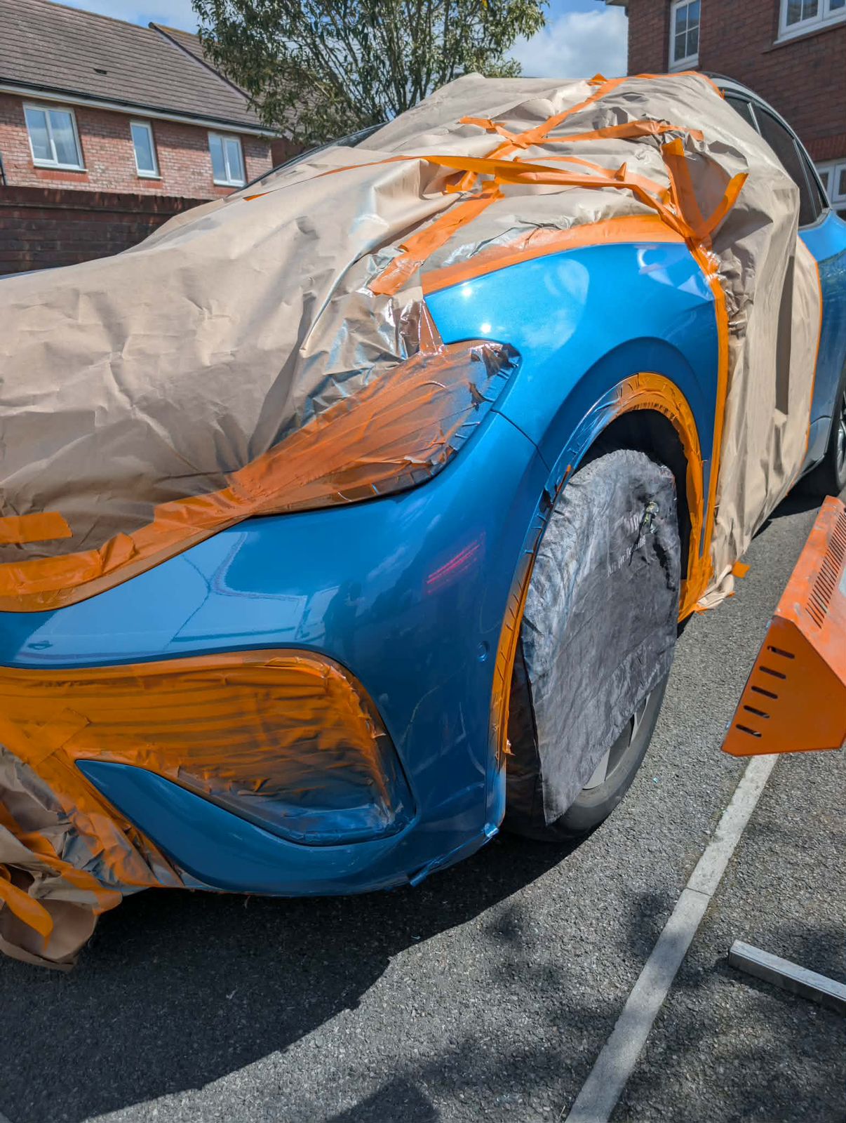 Scratches damage example