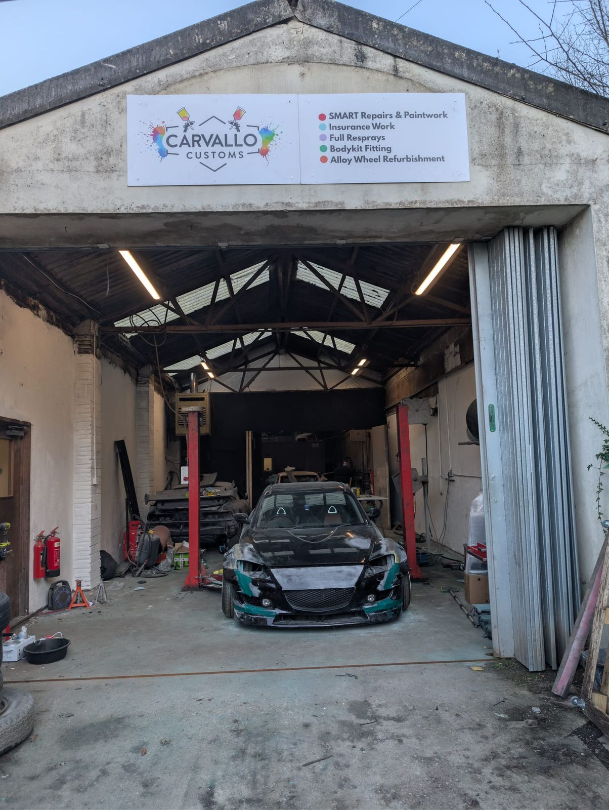 Carvallo Customs workshop front